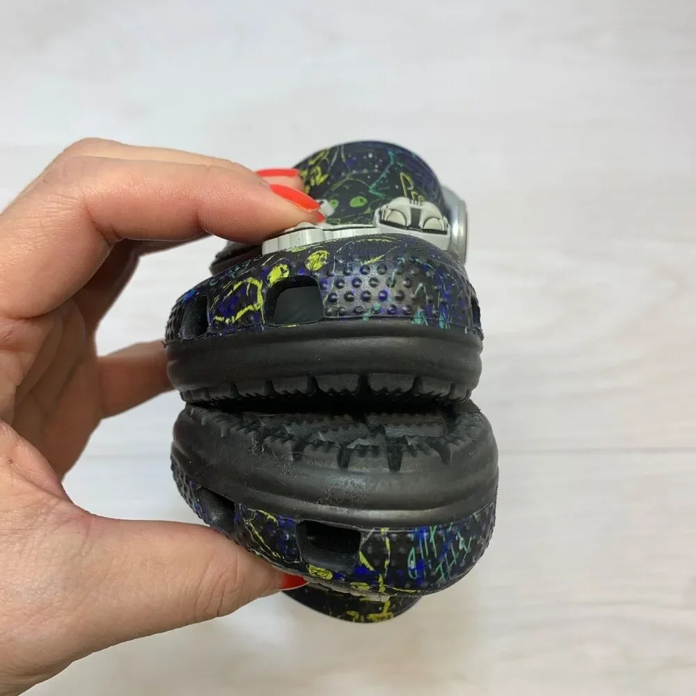 CROCS Toddler Size C5‎ Clog T Unisex Star Wars The Mandalorian Sandals